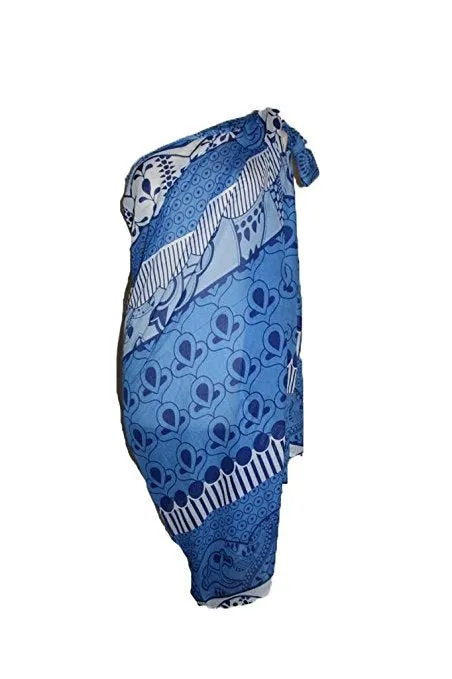 709 Scf Assorted Light Weight Chic Summer Beach Scarf Sarong Wrap