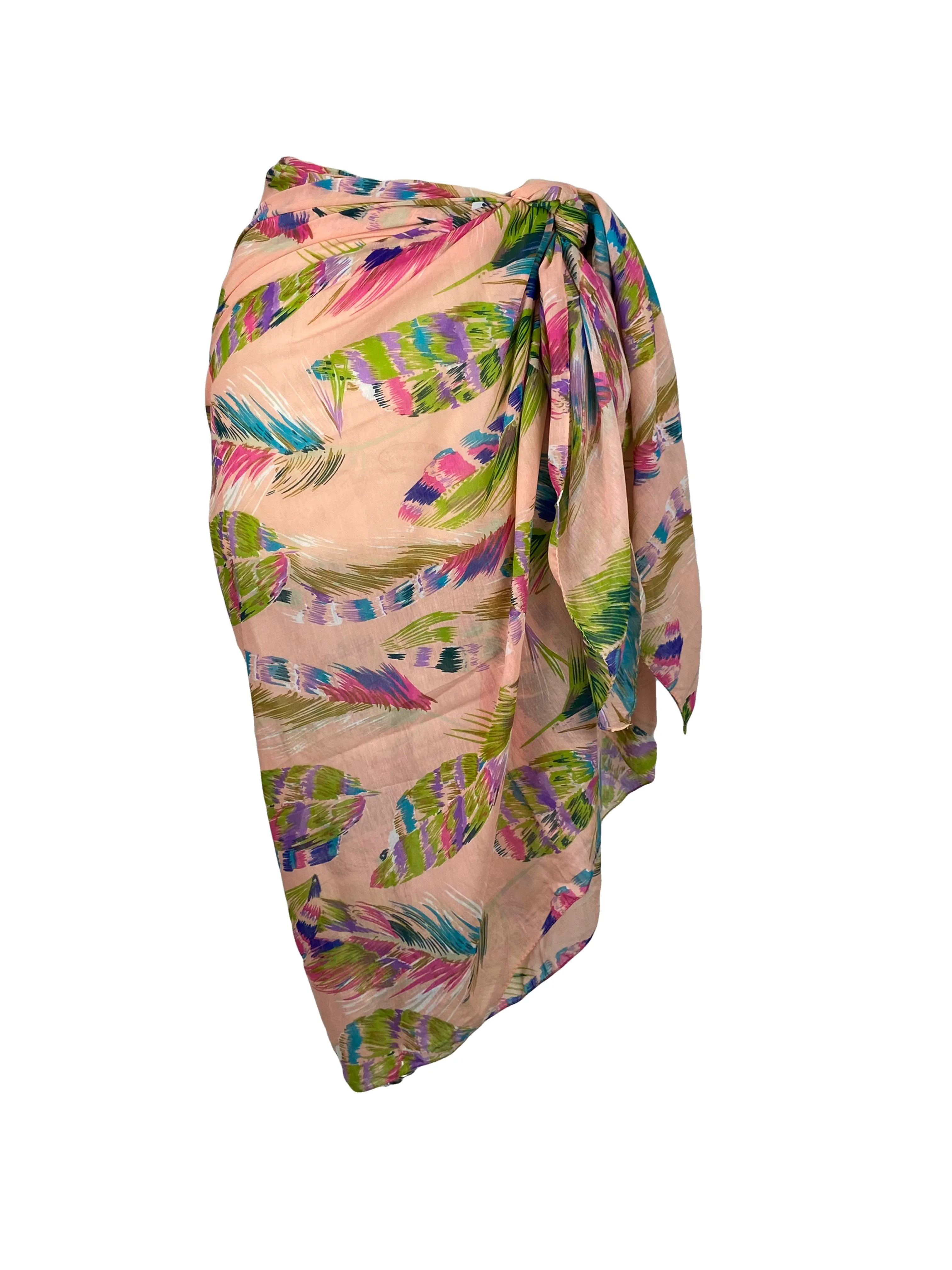 709 Scf Assorted Light Weight Chic Summer Beach Scarf Sarong Wrap