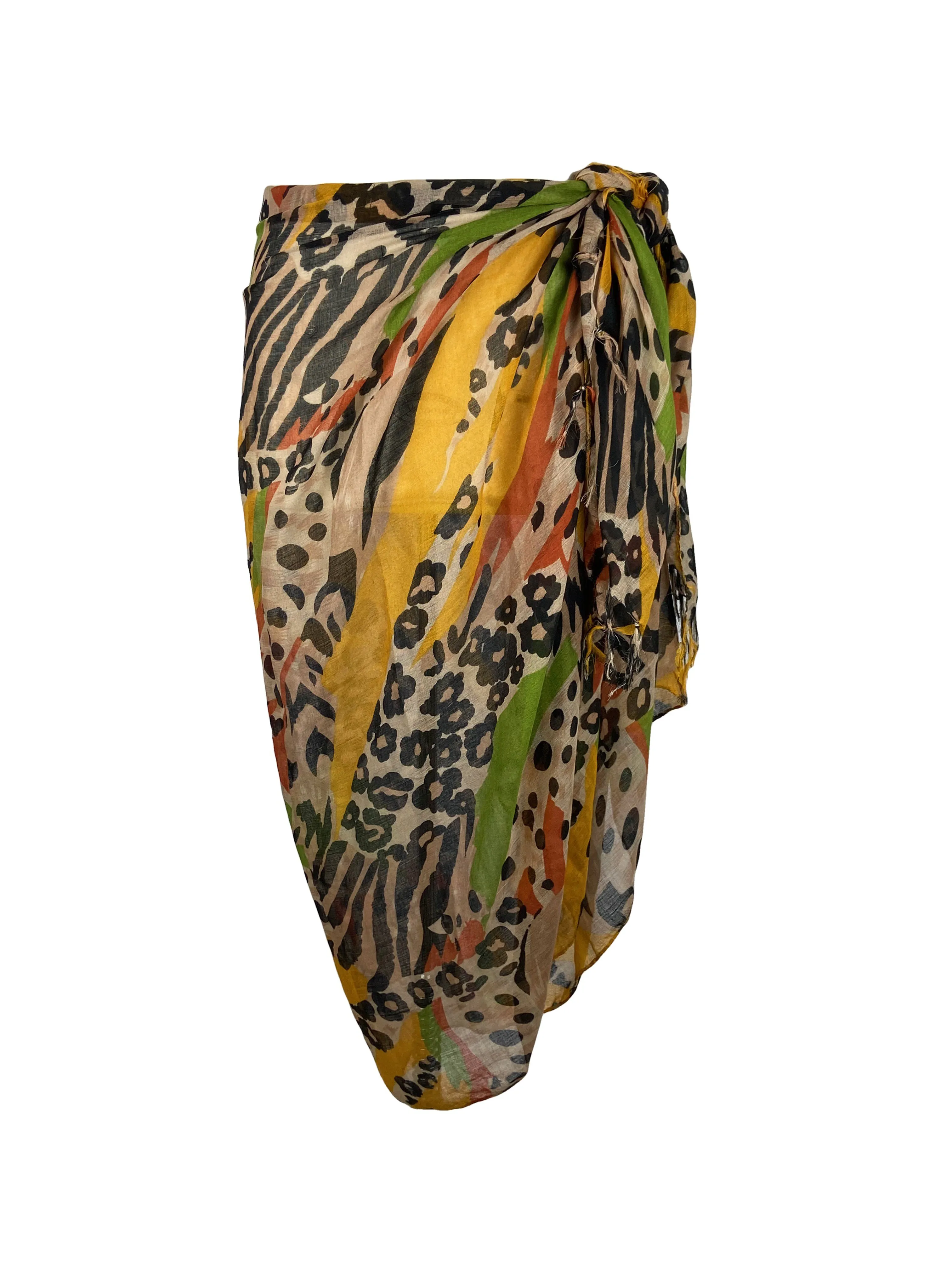 709 Scf Assorted Light Weight Chic Summer Beach Scarf Sarong Wrap