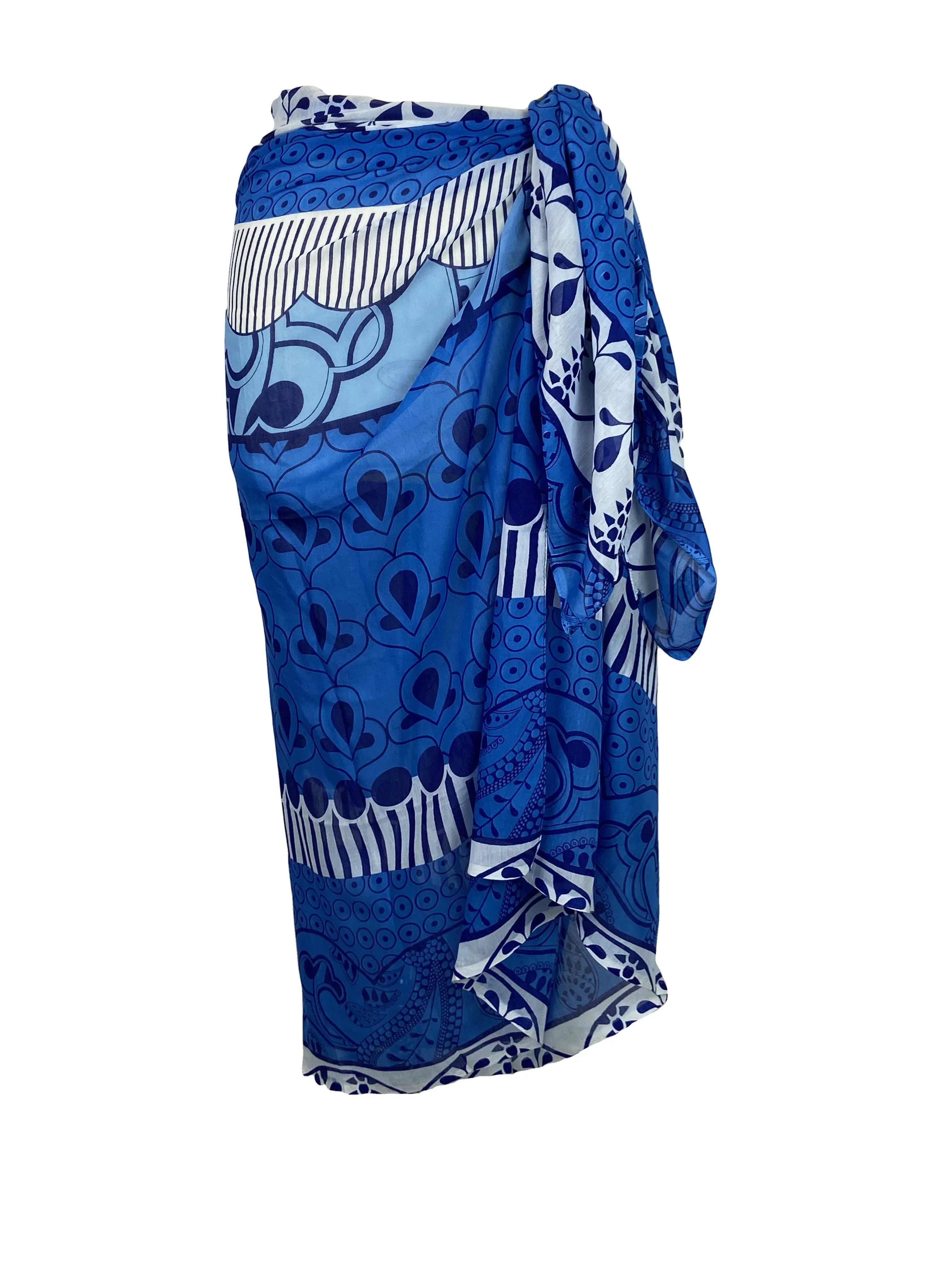 709 Scf Assorted Light Weight Chic Summer Beach Scarf Sarong Wrap