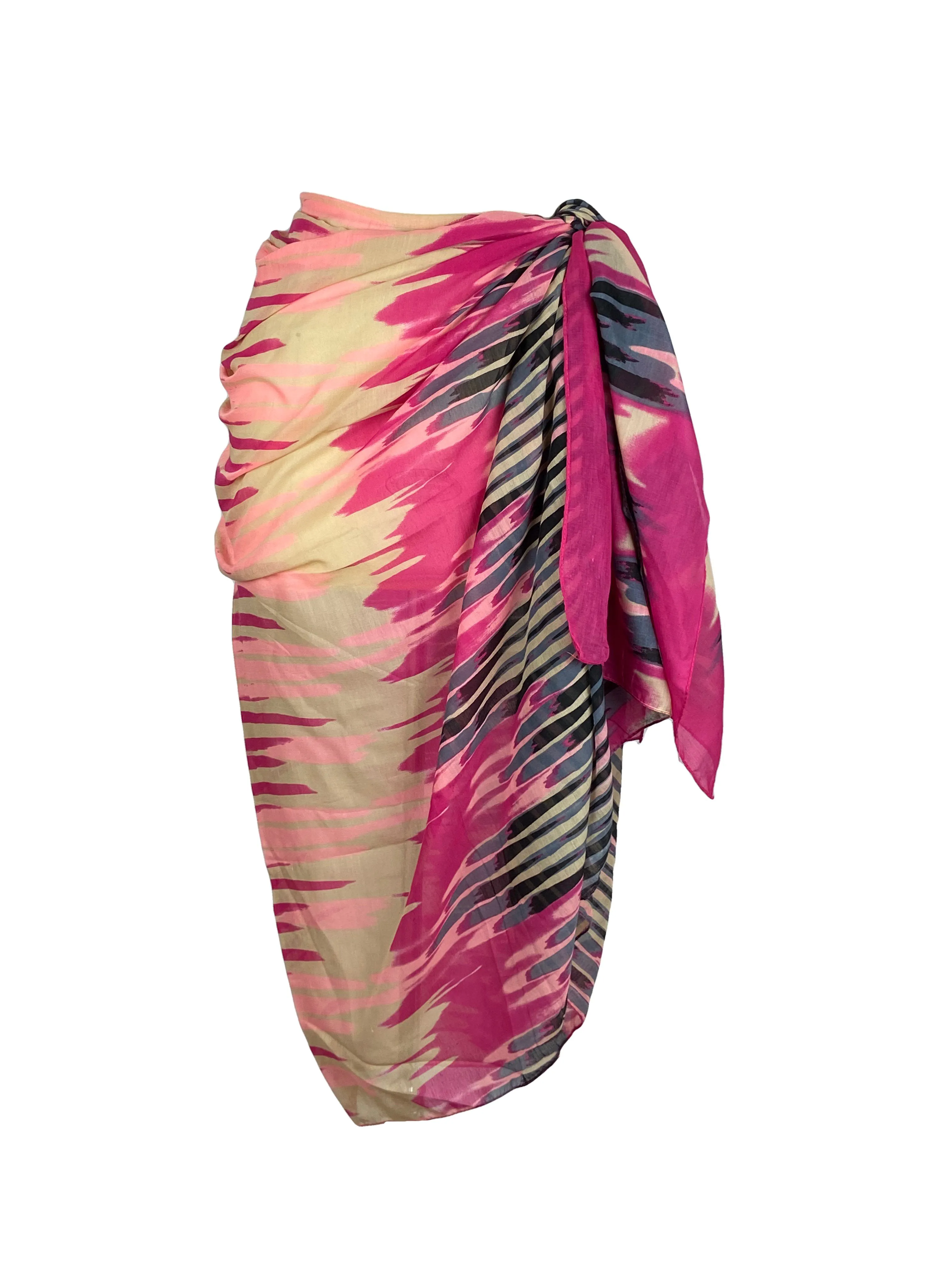 709 Scf Assorted Light Weight Chic Summer Beach Scarf Sarong Wrap