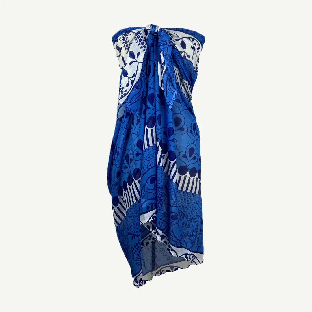 709 Scf Assorted Light Weight Chic Summer Beach Scarf Sarong Wrap