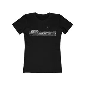 Arlington Memorial Bridge - Women's The Boyfriend Tee