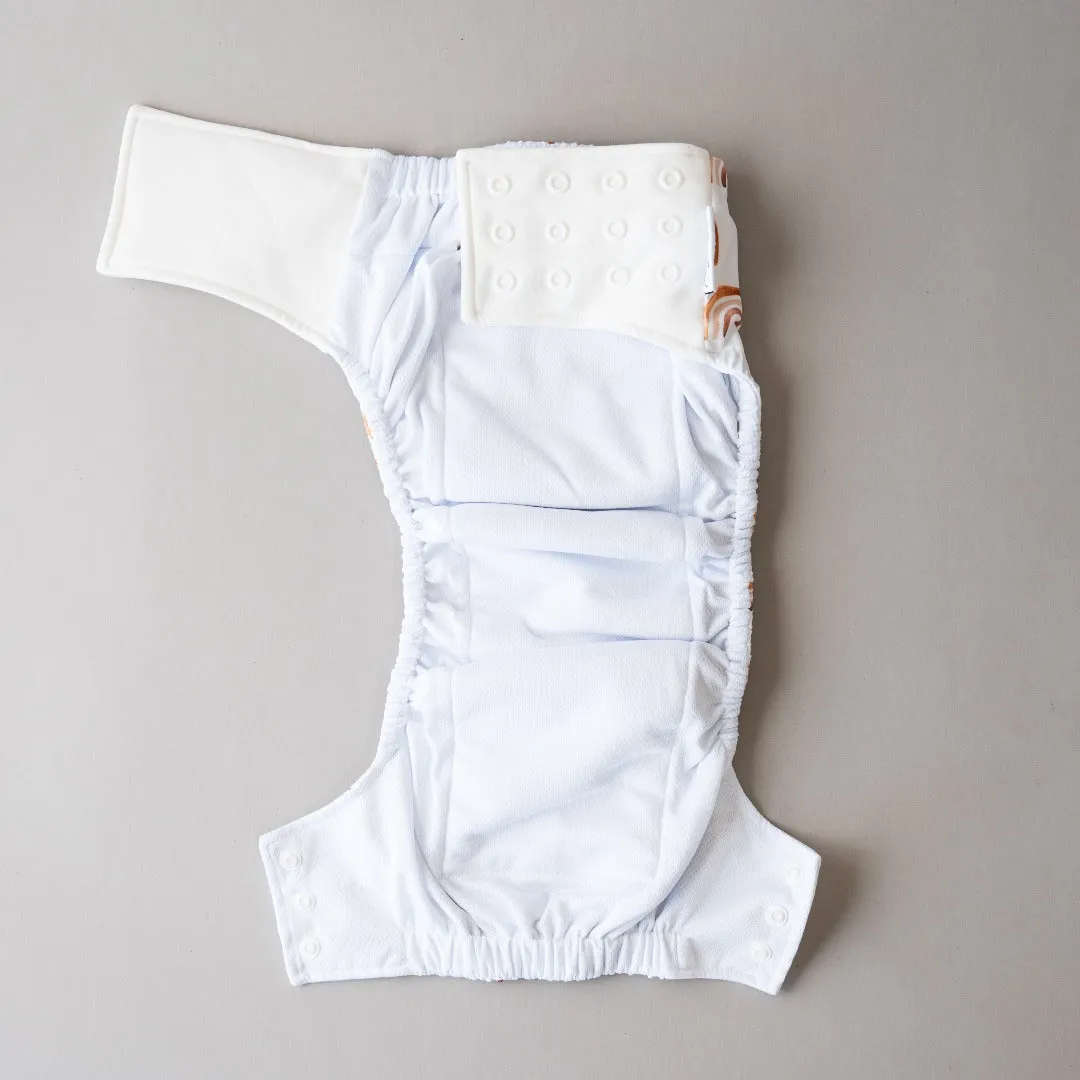 Big Kids Pull Up Reusable Nappy - Pink Lemonade