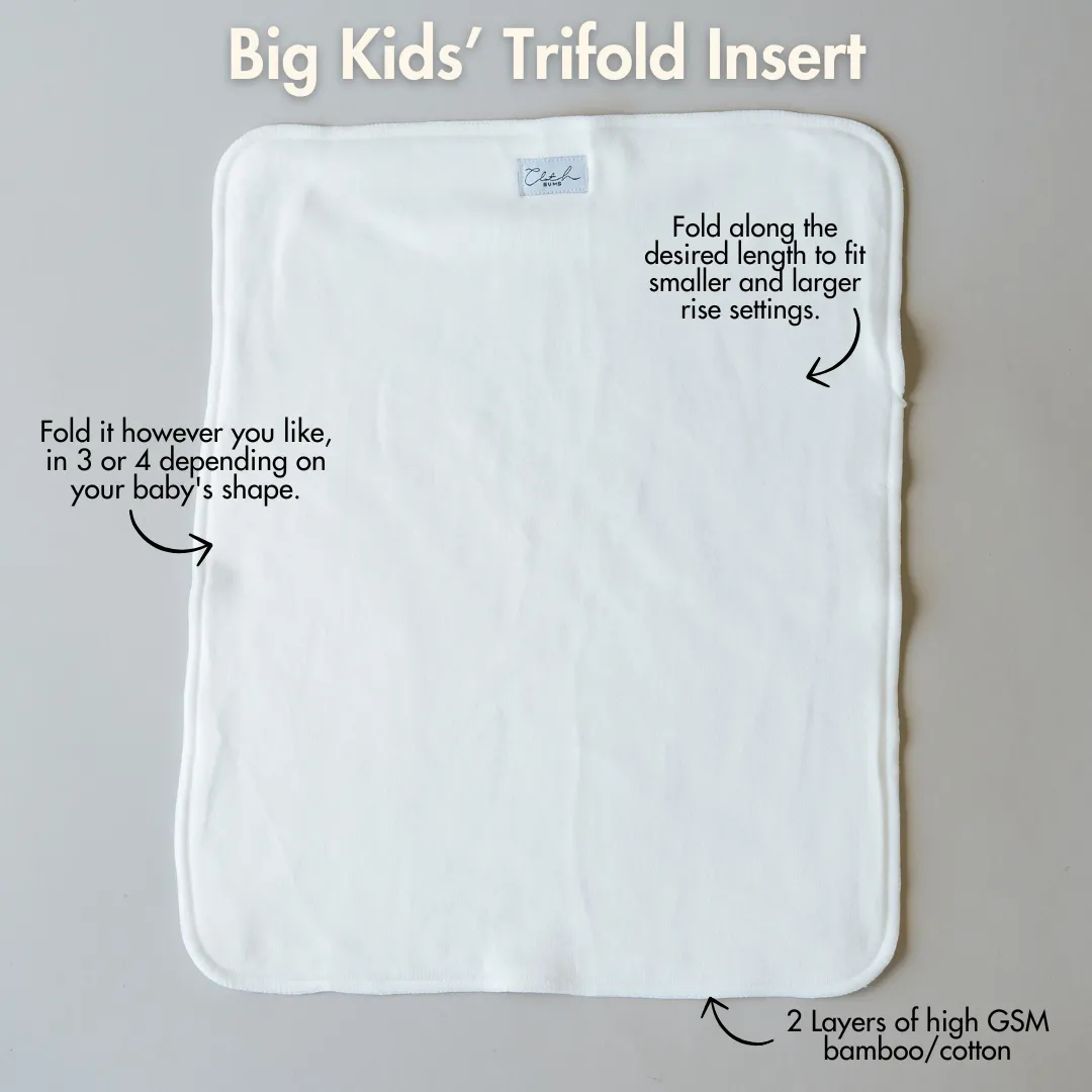 Big Kids Pull Up Reusable Nappy - Pink Lemonade