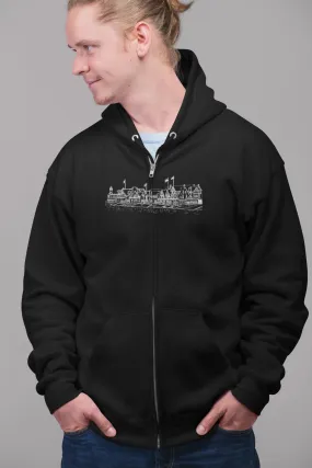 Boathouse Row - Unisex Heavy Blend™ Full Zip Hooded Sweatshirt