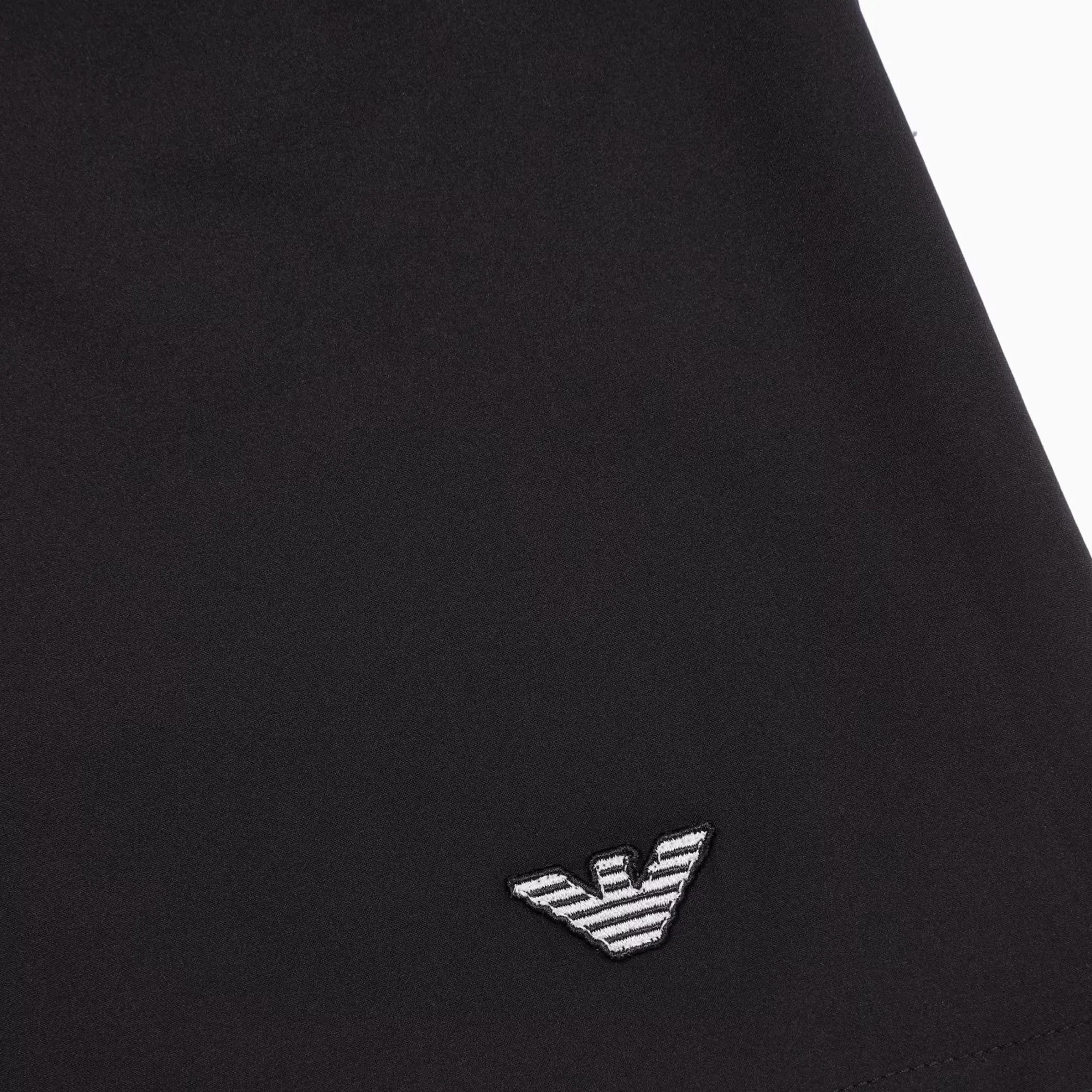 Emporio Armani Beach Small Eagle Swim Shorts Black