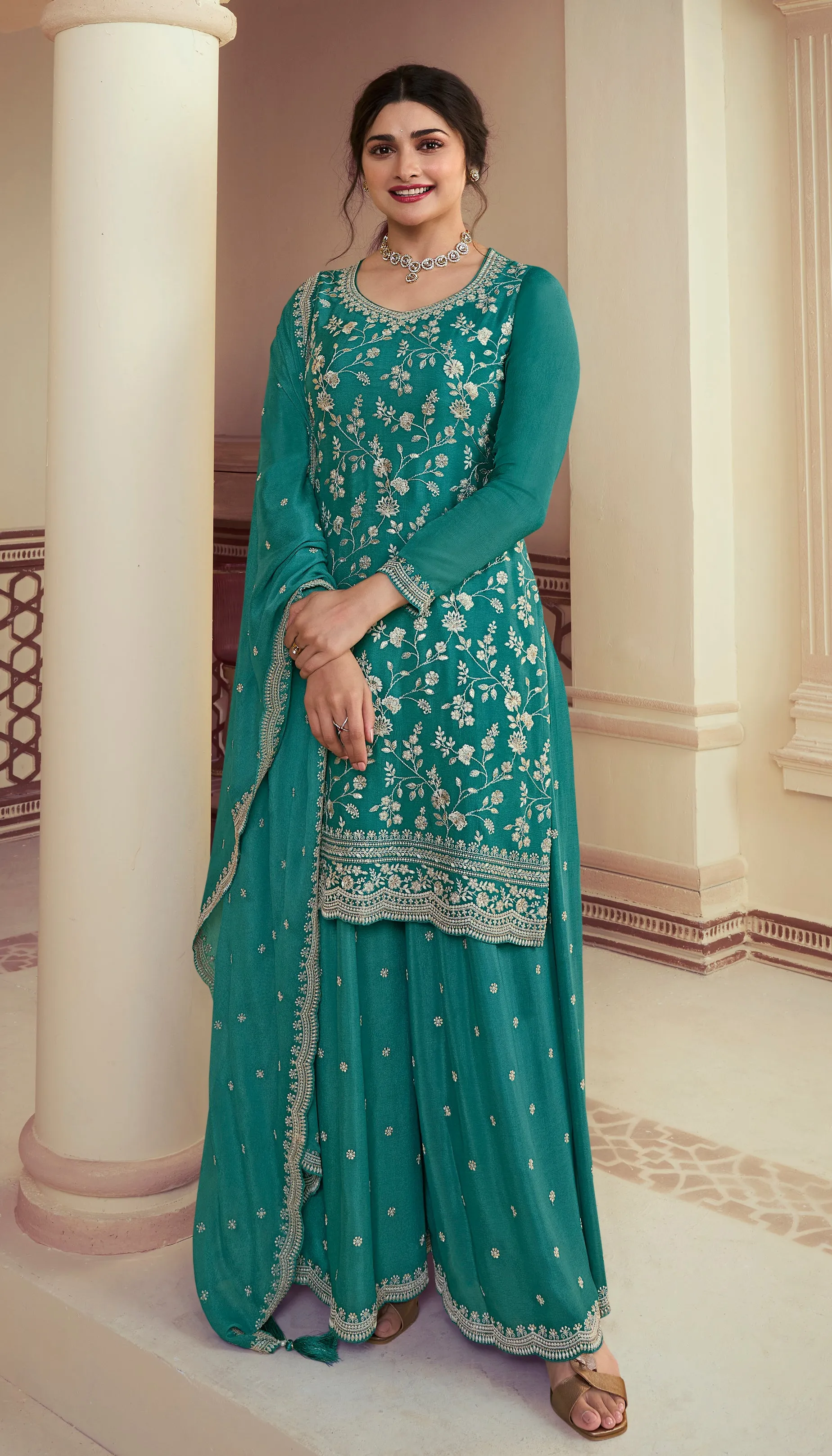 Exquisite Designer Wedding Sharara Suit Collection