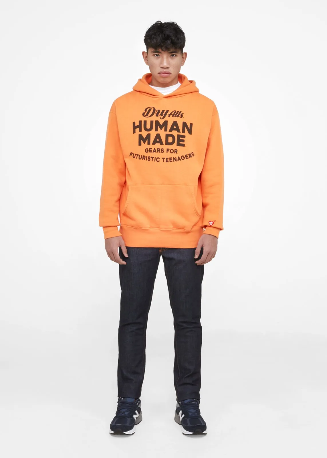HUMAN MADE: HOODIE [ORANGE]