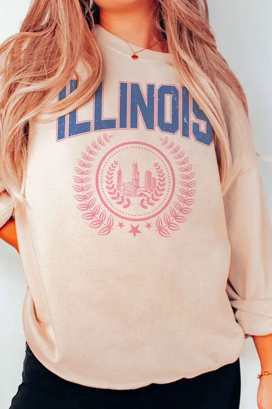 ILLINOIS GRAPHIC SWEATSHIRT