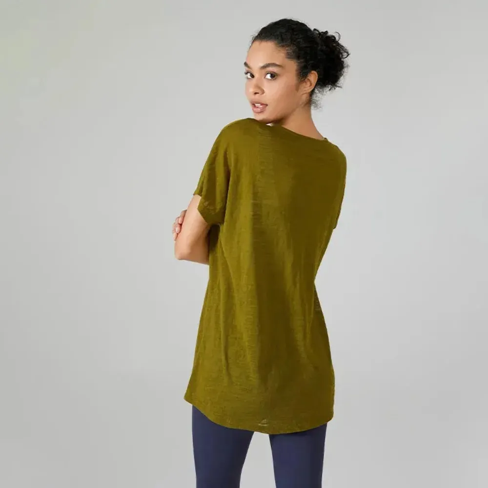 LVSANW 2024 Summer Yoga Tops Sport Shirt Women Fitness Gym Top Yoga Running T-shirts Female Sports Top Quick Dry Workout Tops For Women