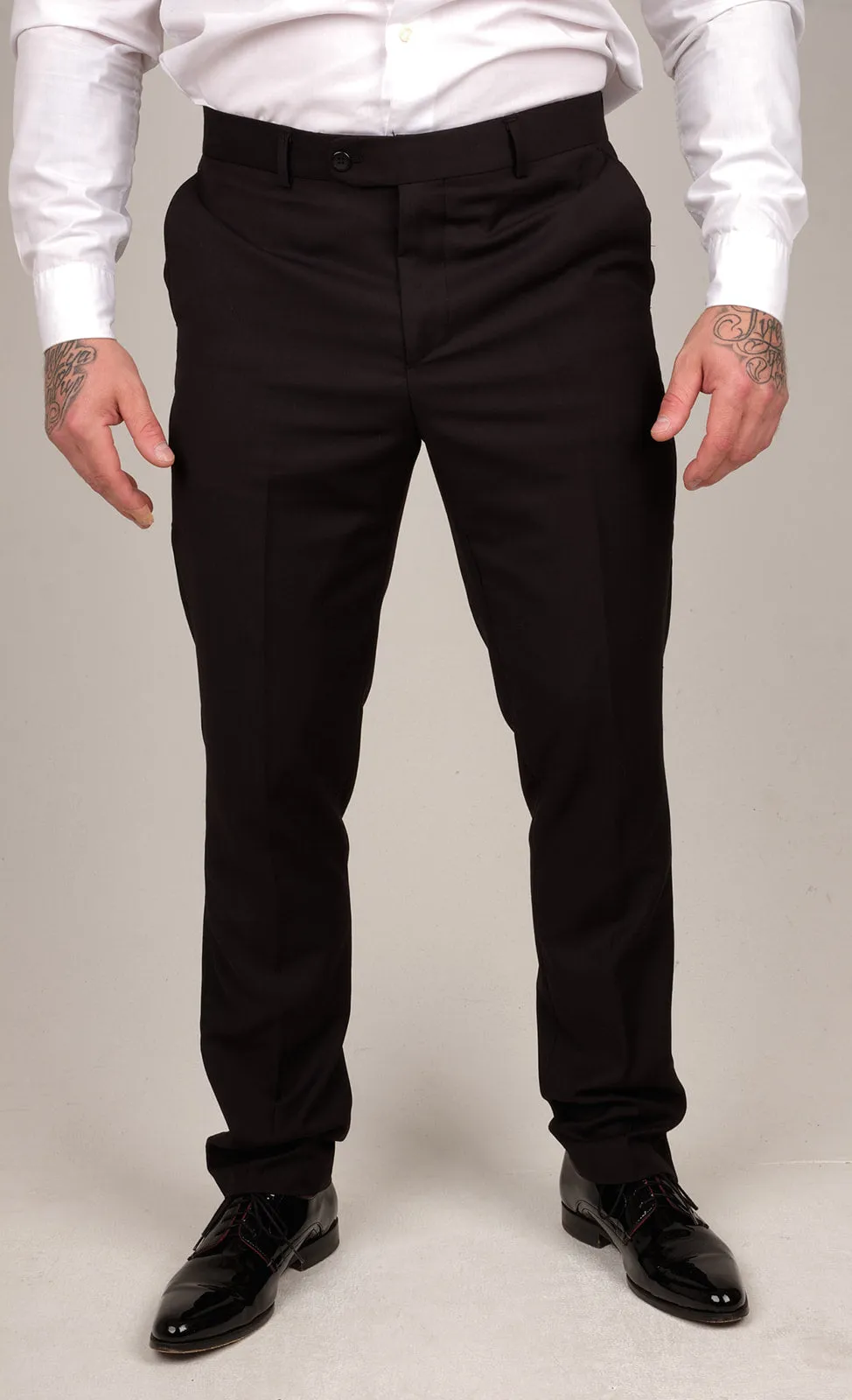 Mens Black Classic Satin Tuxedo Dinner Suit | Wedding Suit | Party Wear | Office Wear