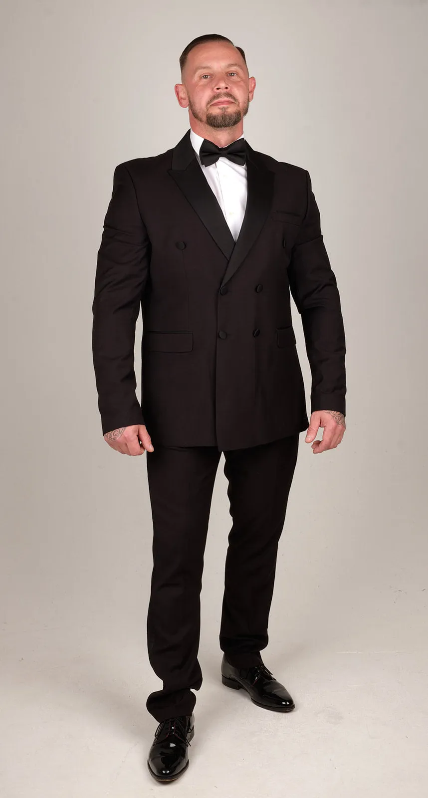 Mens Black Classic Satin Tuxedo Dinner Suit | Wedding Suit | Party Wear | Office Wear