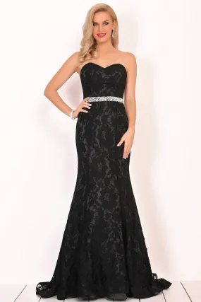 Mermaid Formal Dresses Sweetheart Beaded Waistline Lace