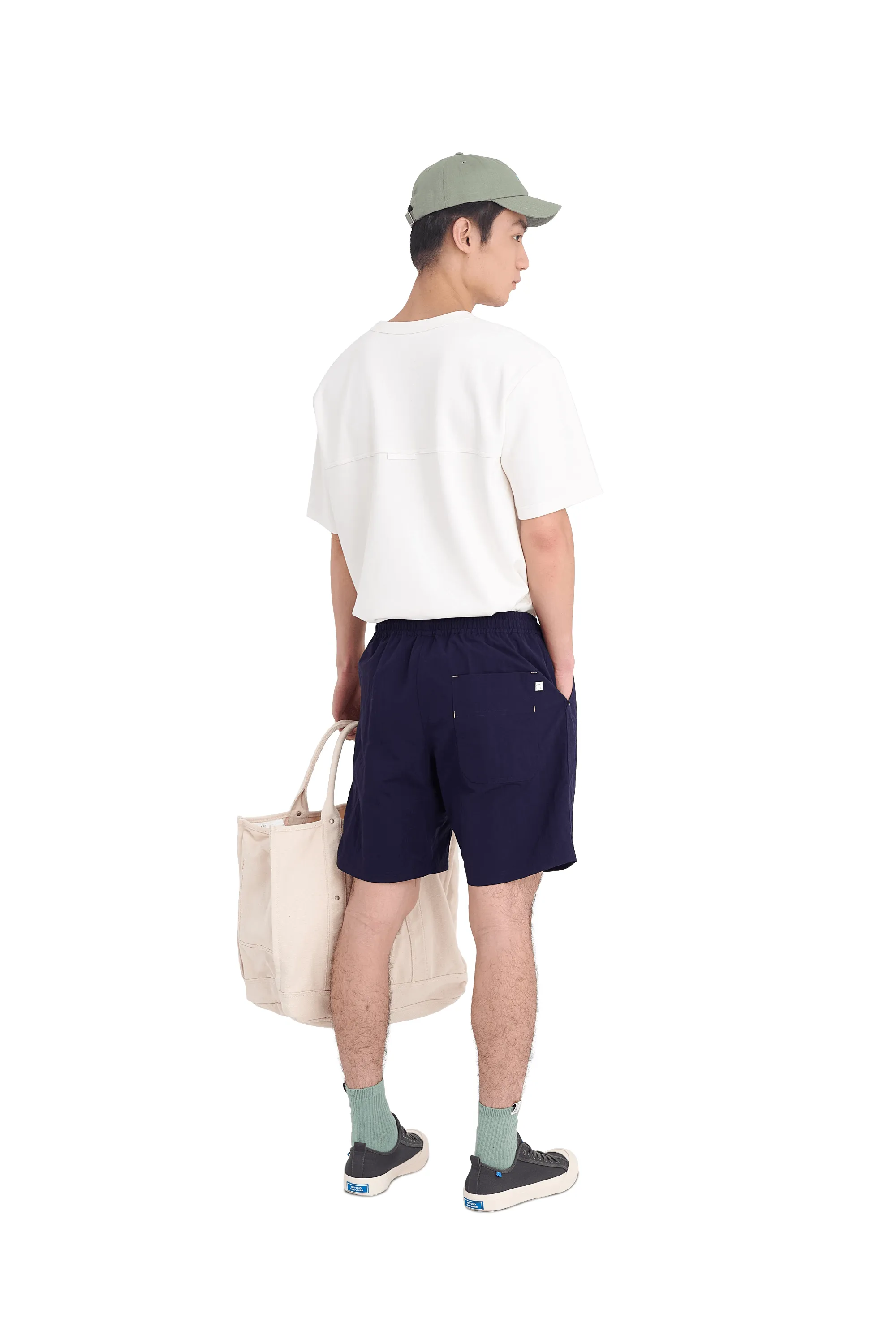 Nylon Drawstring Shorts