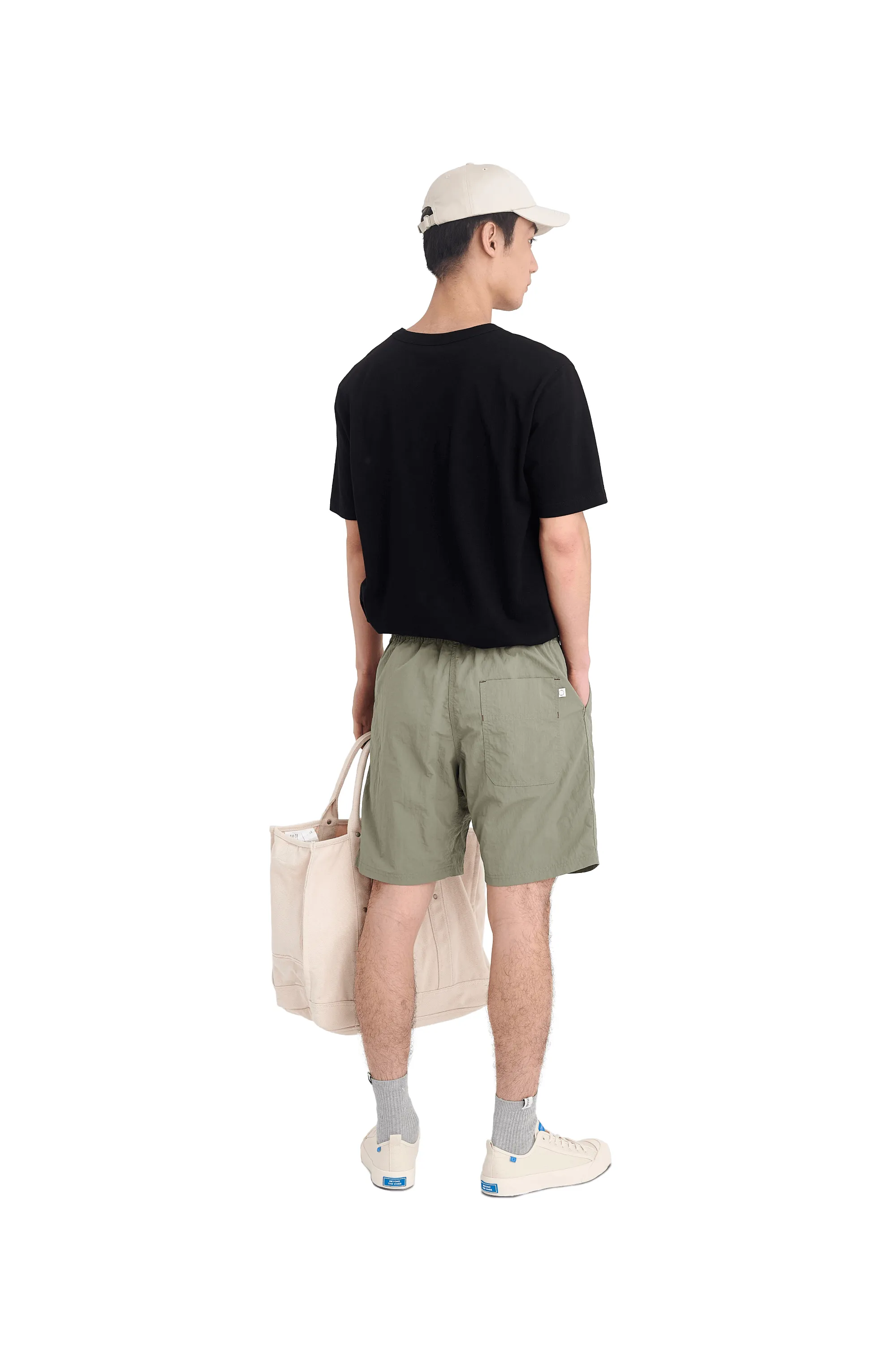 Nylon Drawstring Shorts