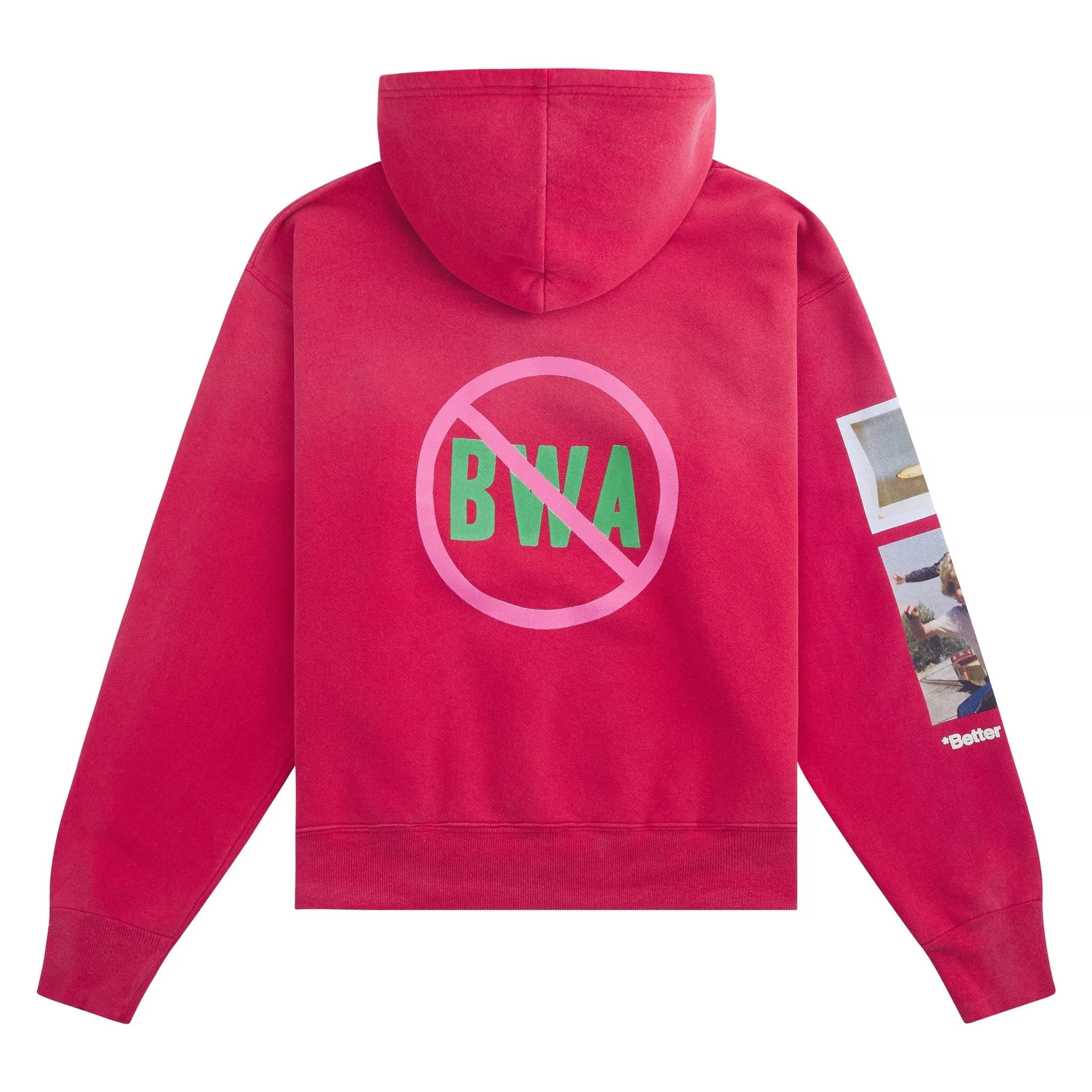 Protest Art Hoodie | Faded Red