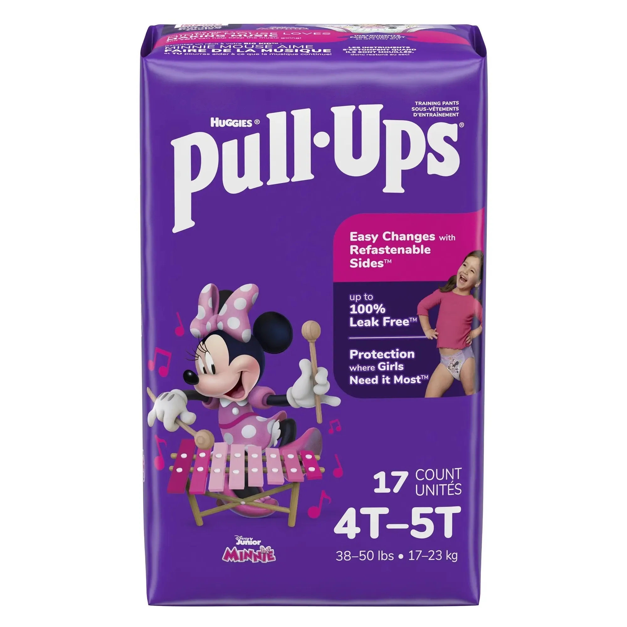 Pull-Ups® Learning Designs® for Girls Training Pants, 4T to 5T