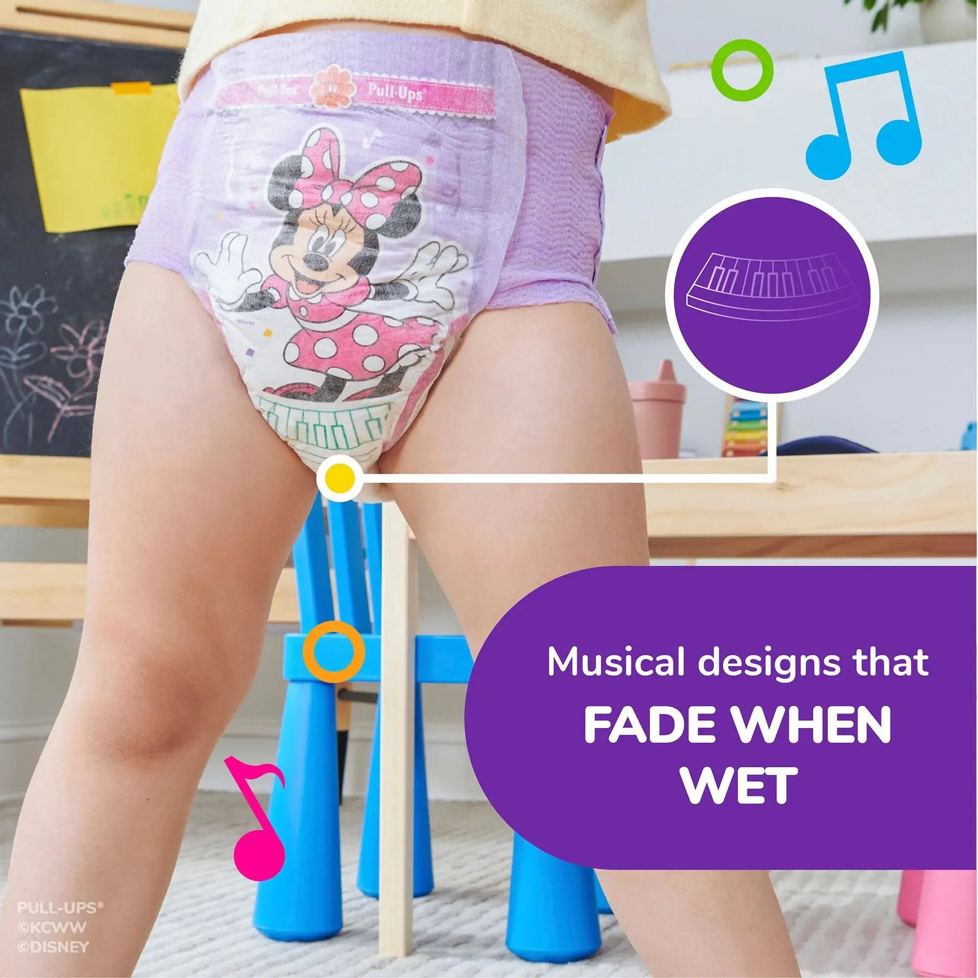 Pull-Ups® Learning Designs® for Girls Training Pants, 4T to 5T