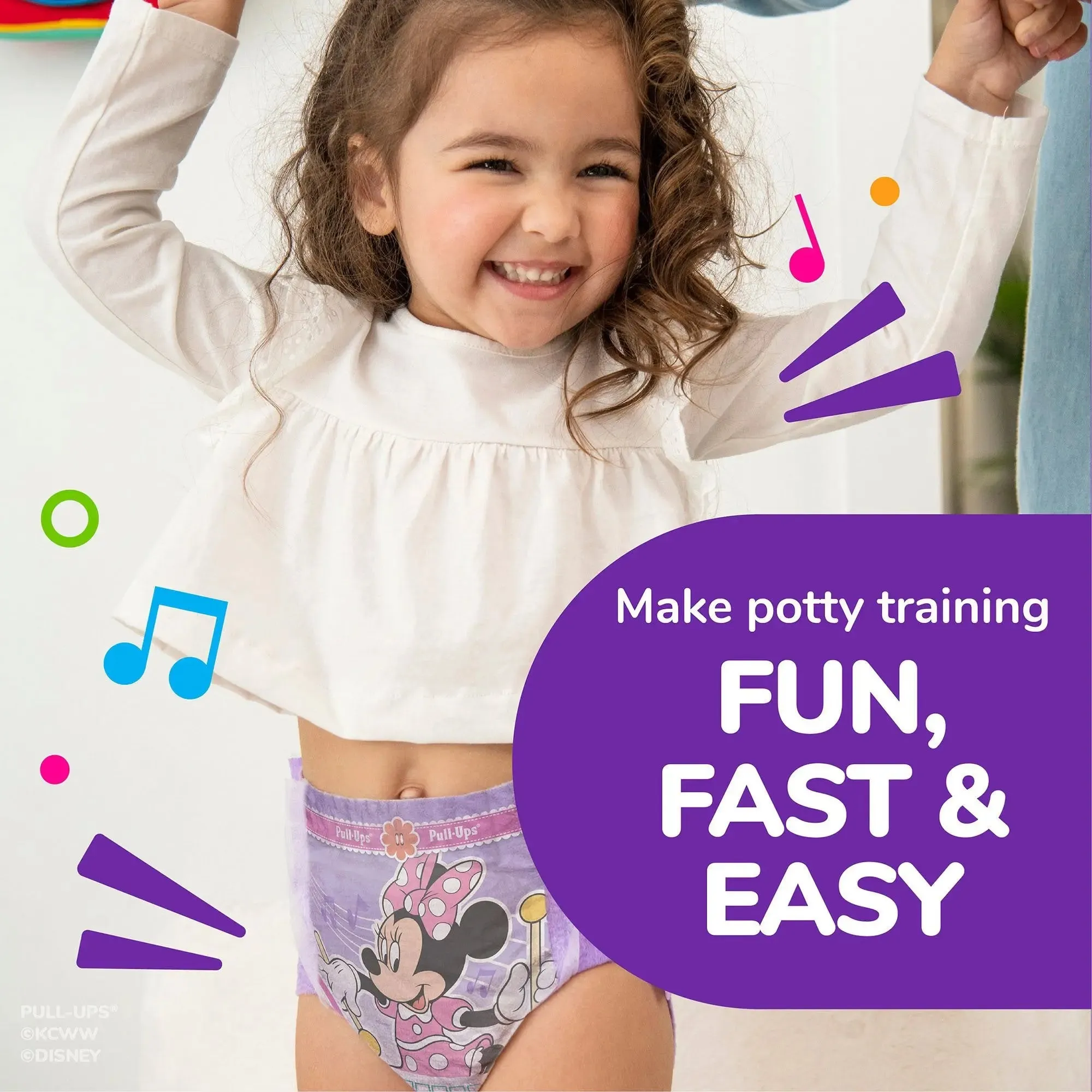 Pull-Ups® Learning Designs® for Girls Training Pants, 4T to 5T