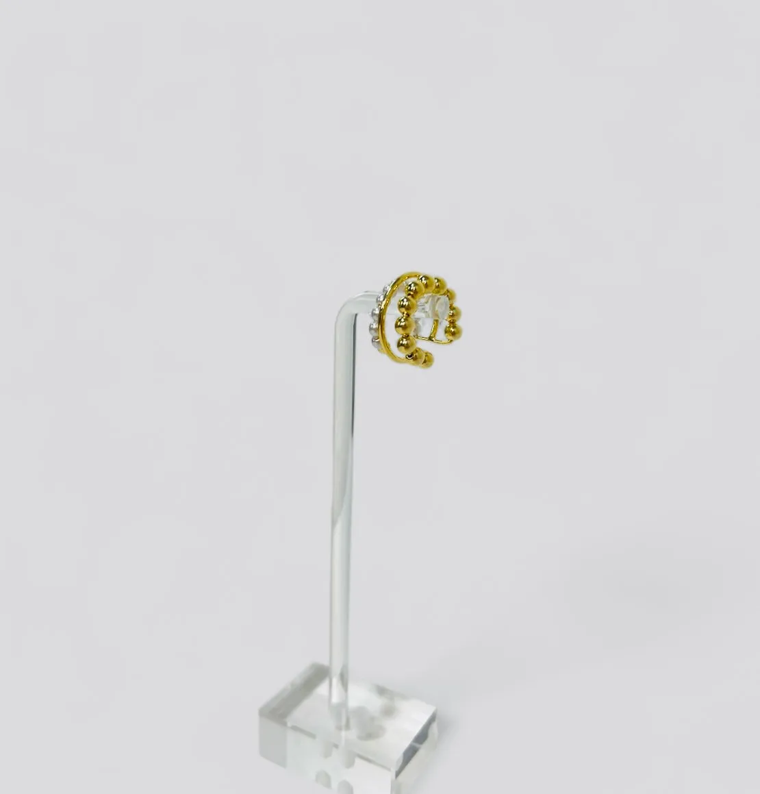 The Double Pearl Ear Cuff