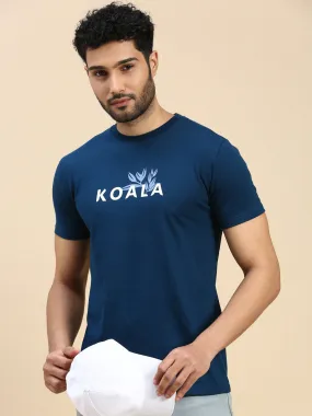 Unisex Regular Fit Fýlla Teal Blue TShirt
