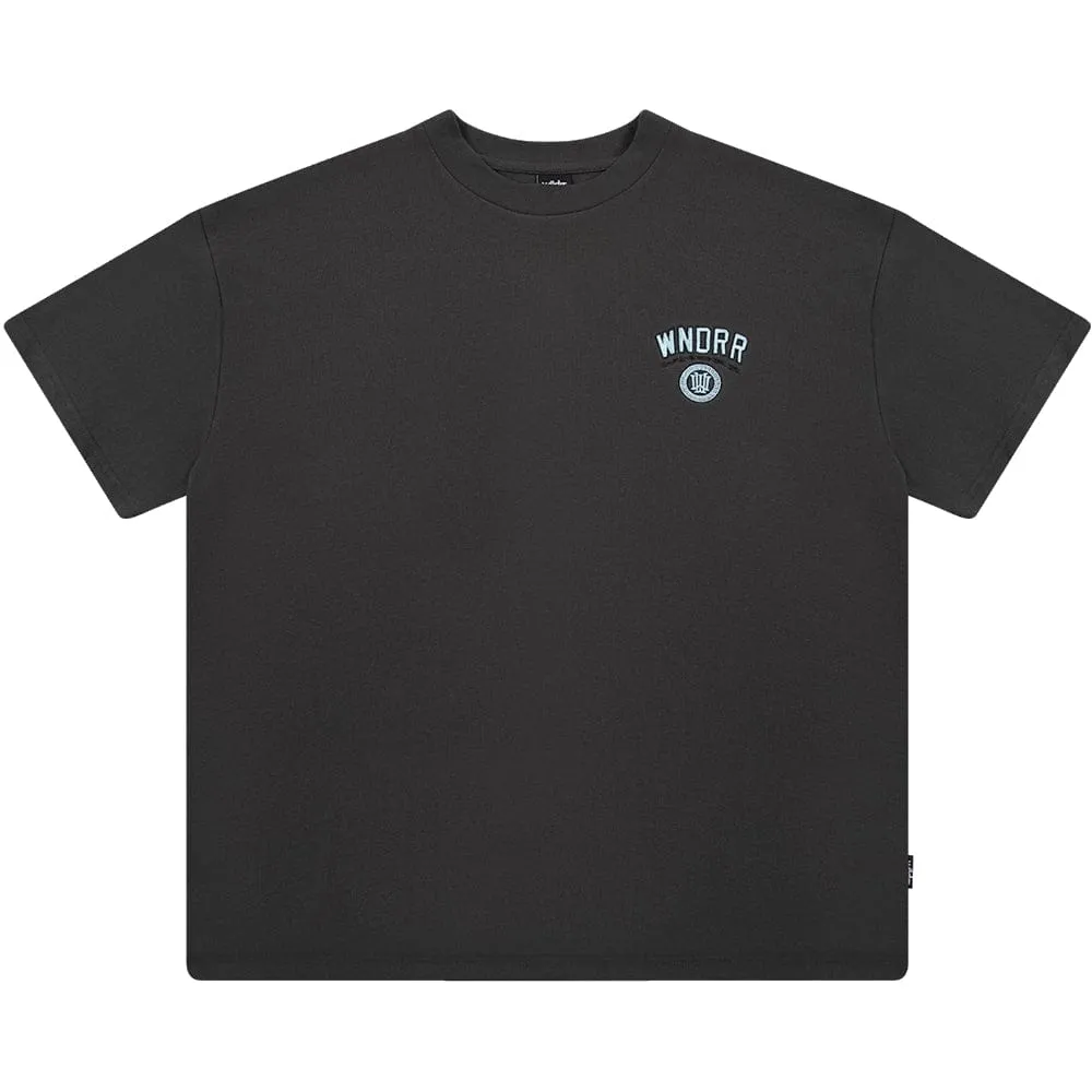 WNDRR Emporium Heavy Weight Tee - Faded Black