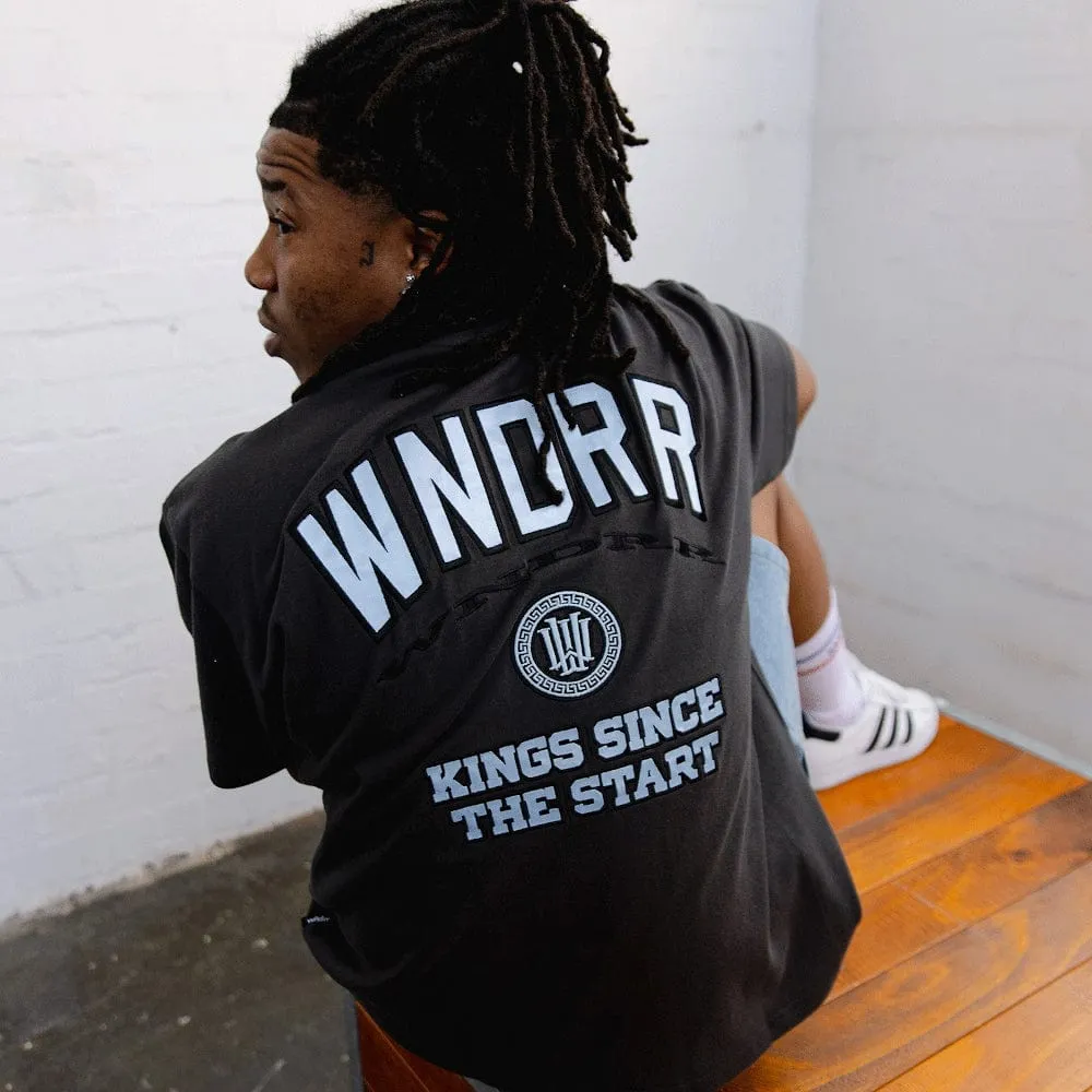 WNDRR Emporium Heavy Weight Tee - Faded Black