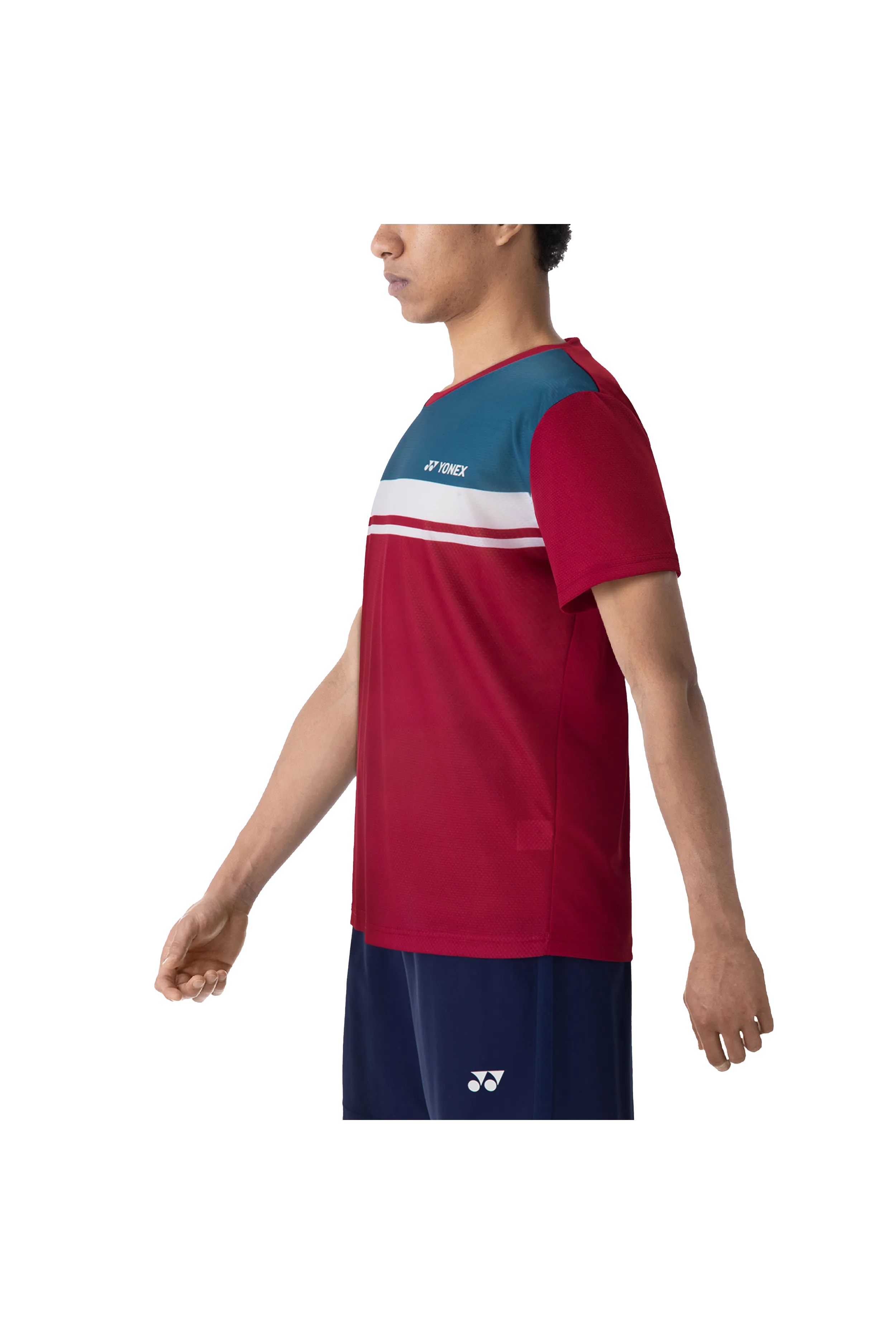 Yonex 2023 Badminton T-Shirt - 16637[Reddish Rose]