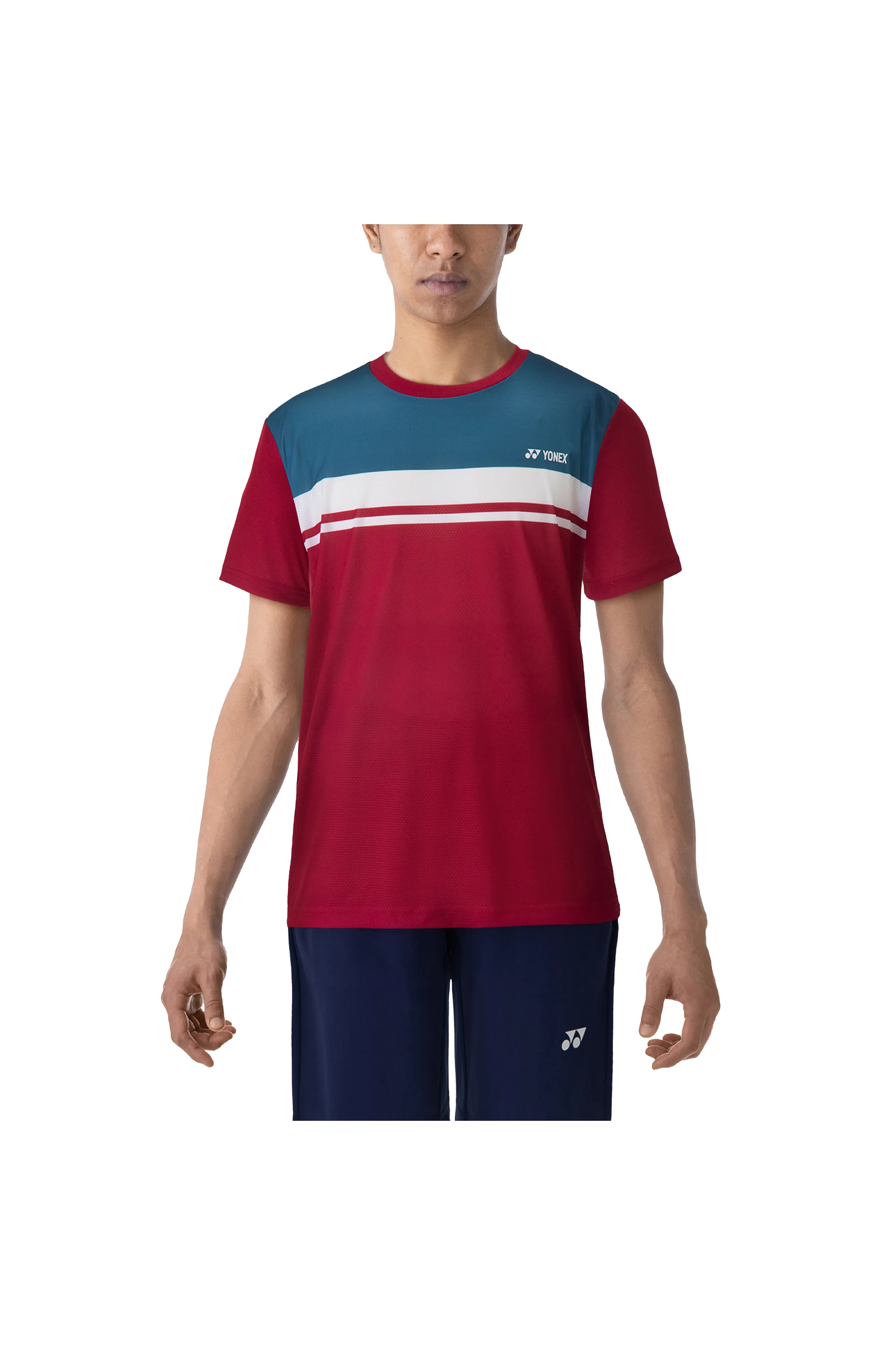 Yonex 2023 Badminton T-Shirt - 16637[Reddish Rose]