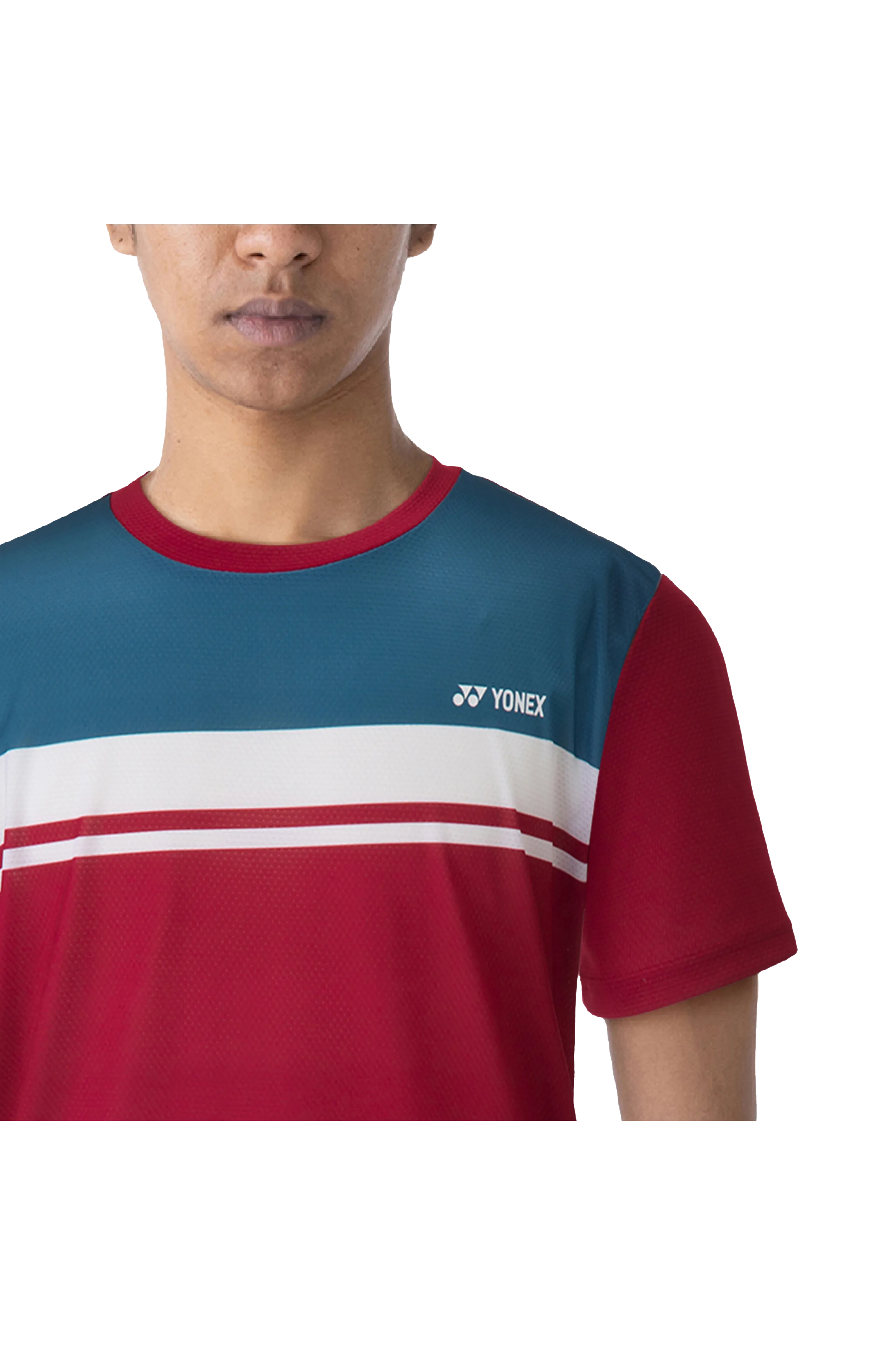 Yonex 2023 Badminton T-Shirt - 16637[Reddish Rose]